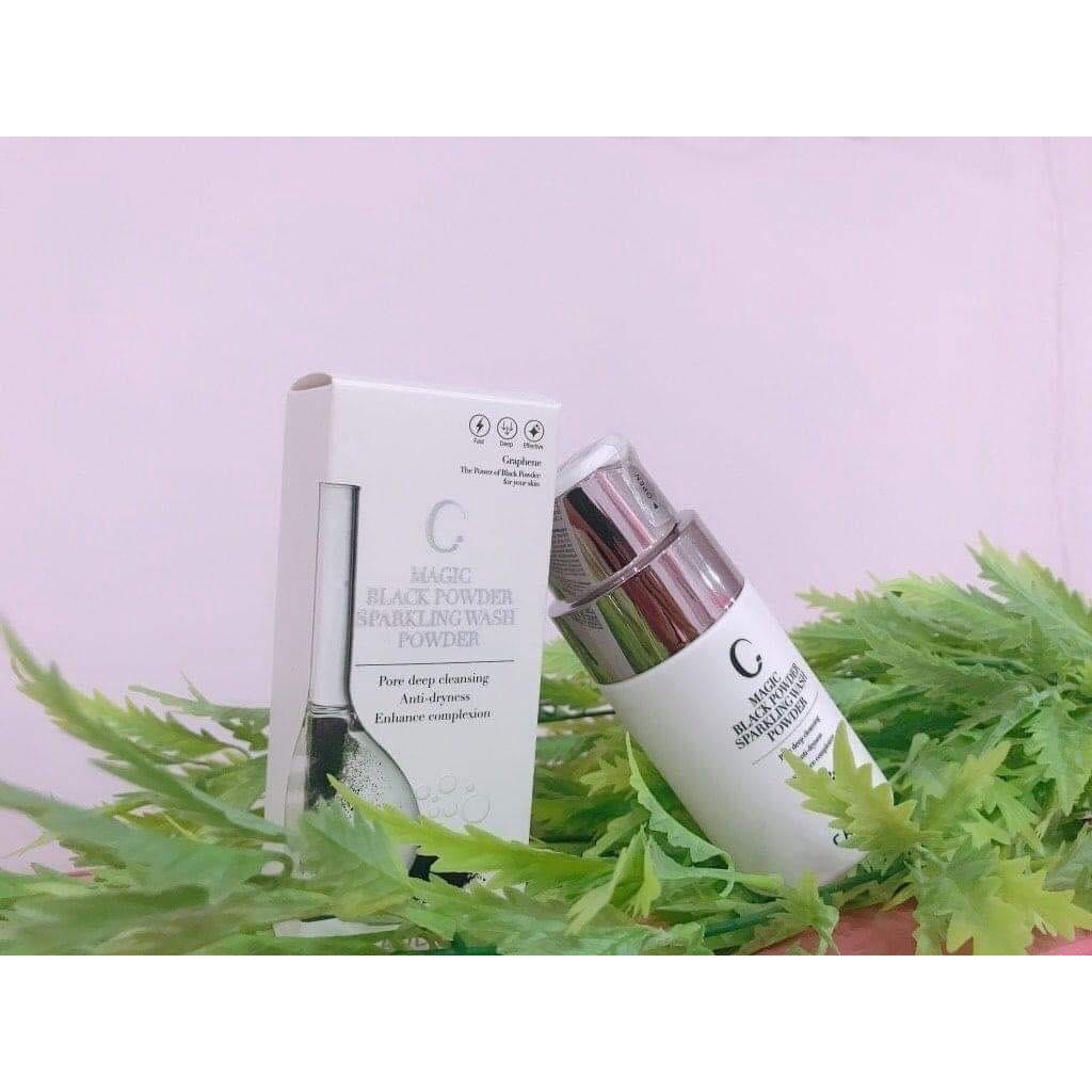 Bột rửa mặt thải độc sạch mụn đầu đen, mụn cám Caolion