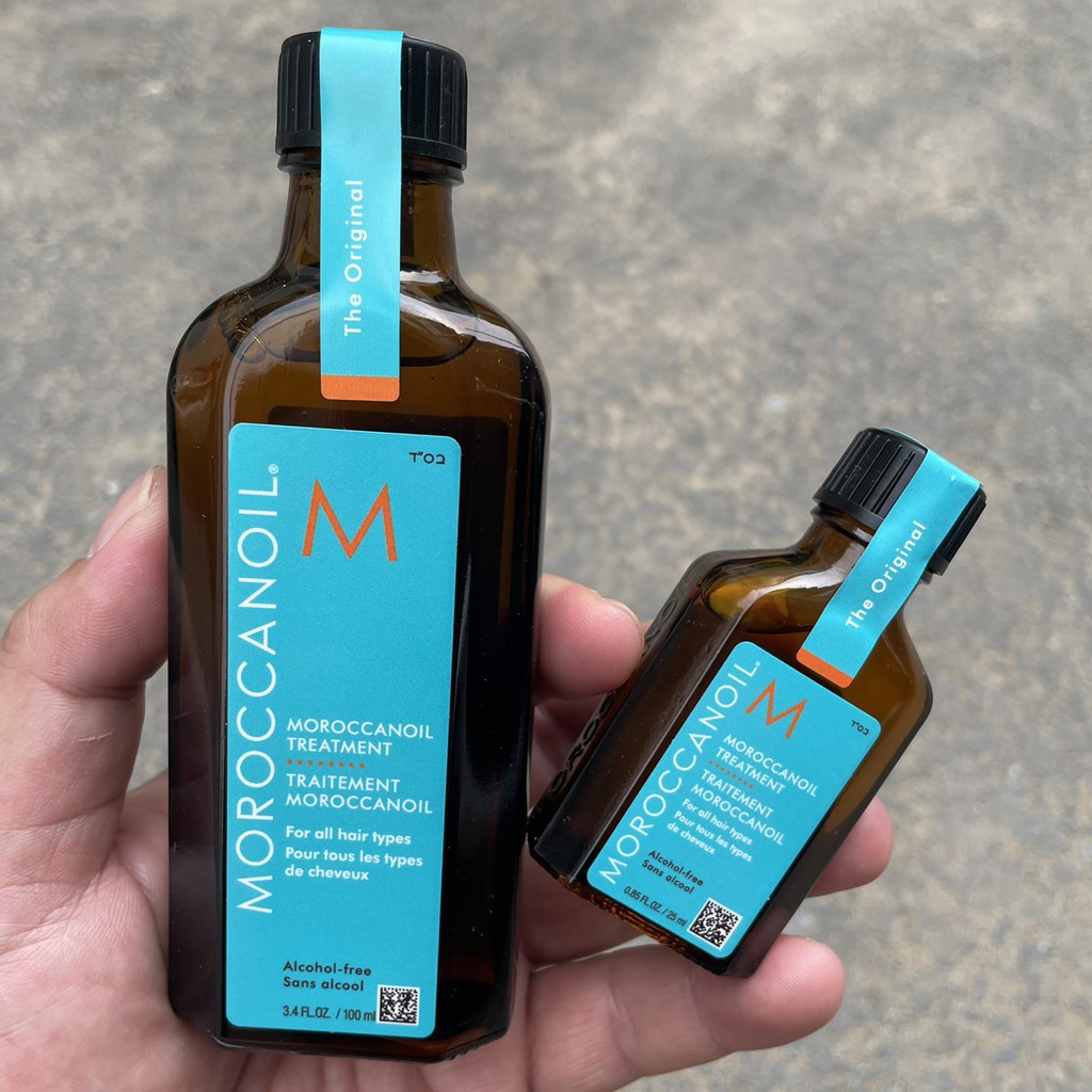 Combo tinh dầu dưỡng tóc Morccanoil Treatment 100ml + 25ml