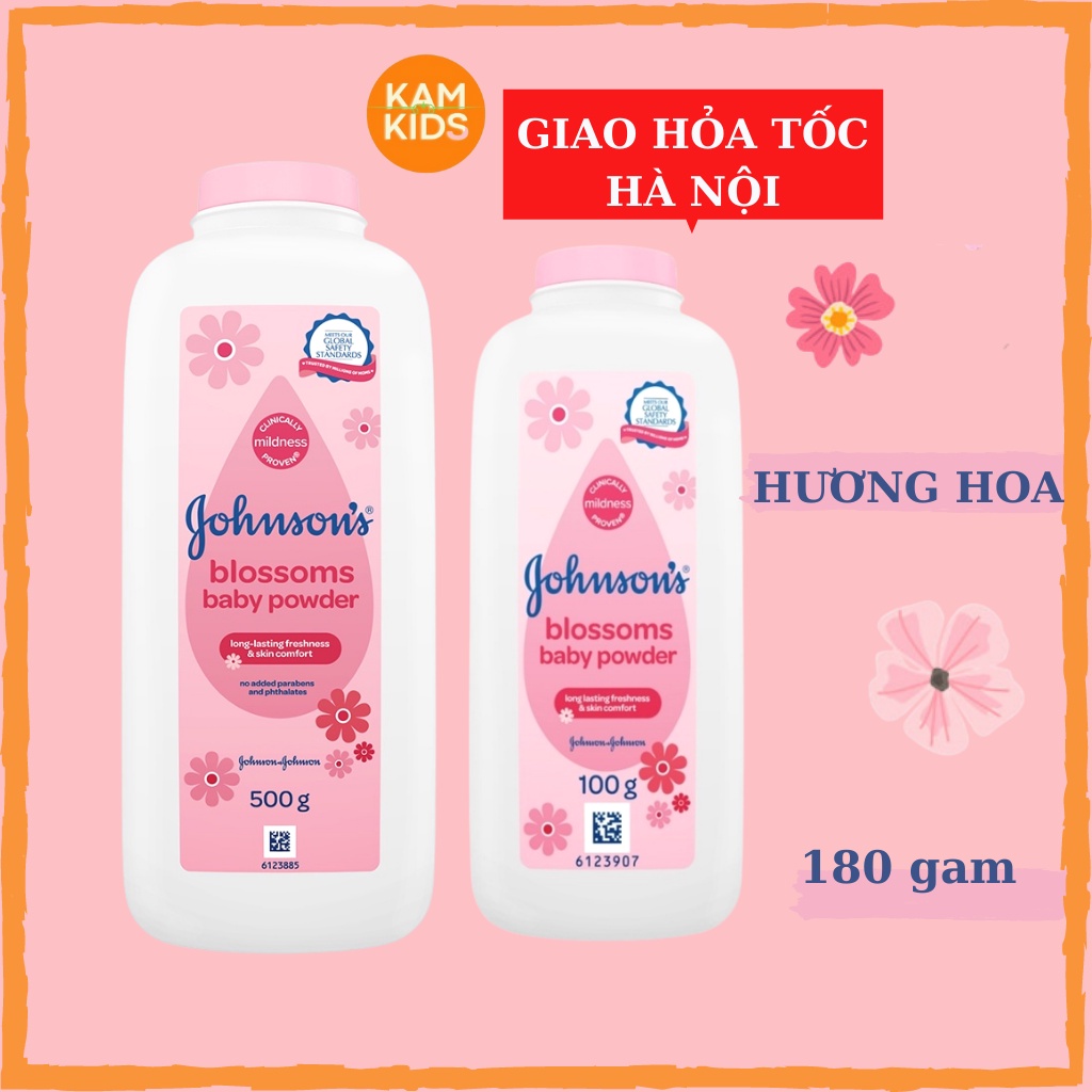 Phấn rôm Johson/Dnee Thái Lan - phấn thơm cao cấp dùng cho bé sơ sinh