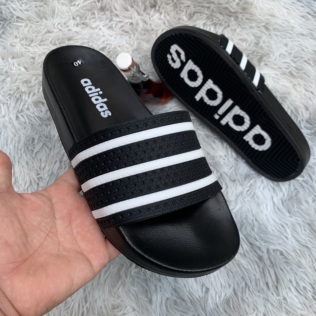 Dép nam nữ ADIDAS hàng loại 1 đế có chữ