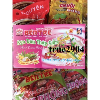 Kẹo dừa Bến Tre thập cẩm 540g