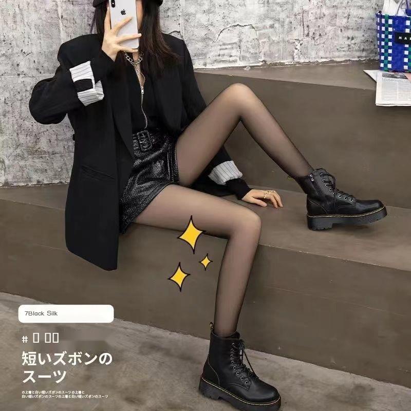 Quần Tất Đen Siêu Mỏng Chống Móc Chống Rơi Gợi Cảm Cho Nữ