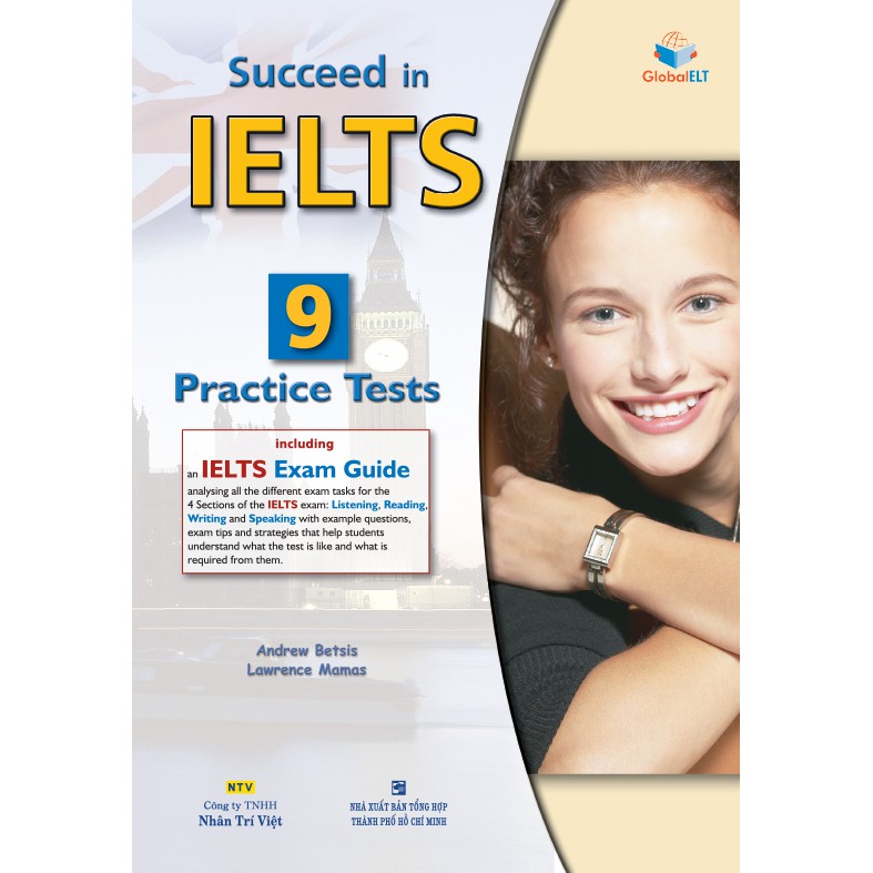 Sách - Succeed in IELTS: 9 Practice Tests (kèm CD)