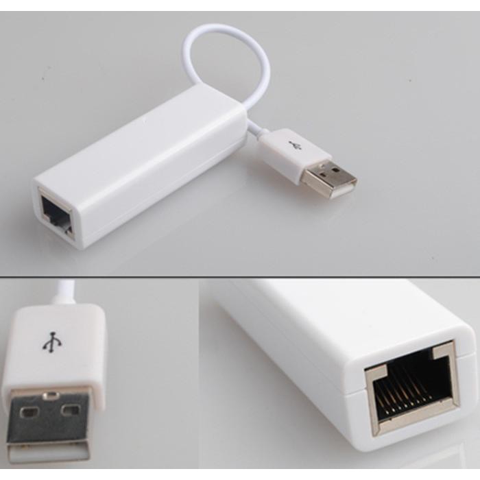 Cáp chuyển USB to LAN RJ45, USB Ethernet Adapter cỏng lan thay thế cho máy tính, laptop