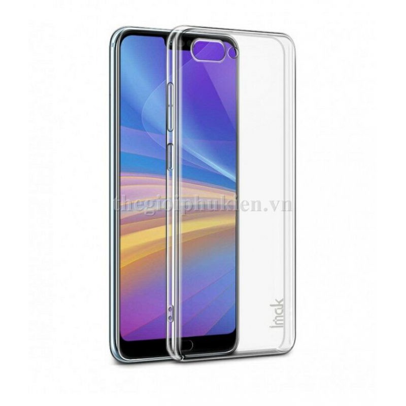 Ốp lưng Huawei Honor 10 nhựa cứng trong suốt chính hãng IMAK phủ nano