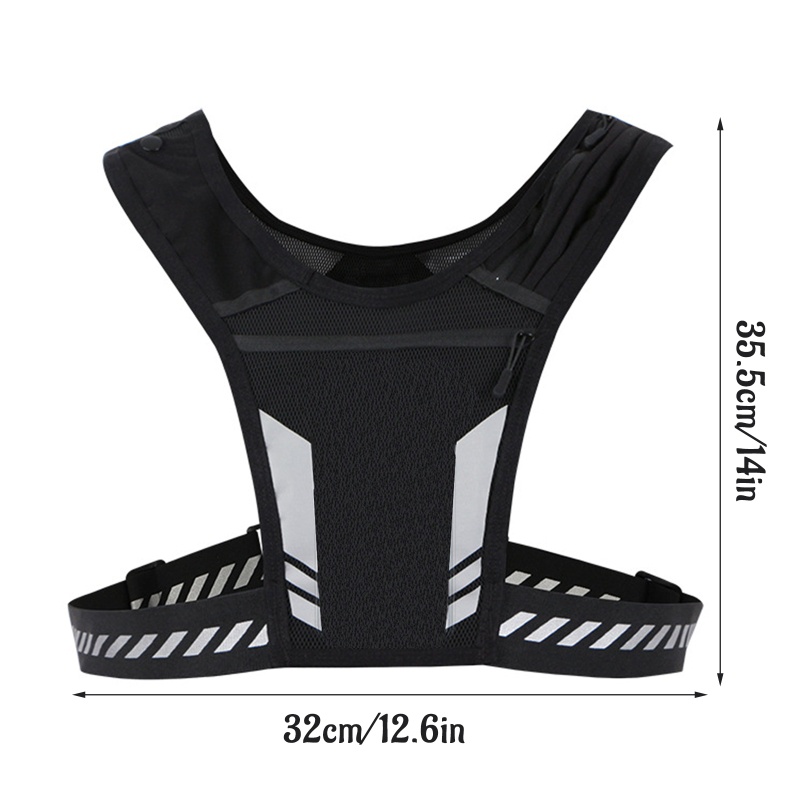 Áo Vest Phản Quang Kèm Giá Đỡ Điện Thoại An Toàn Cho Bé