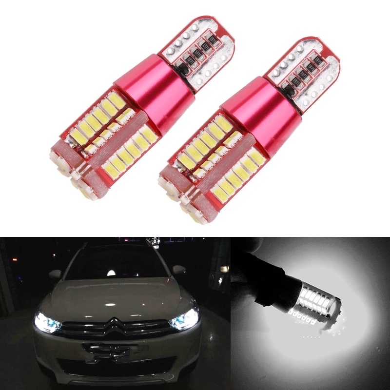 Đèn Led T10 168 192 W5W 57 SMD Siêu Sáng Cho Xe Hơi