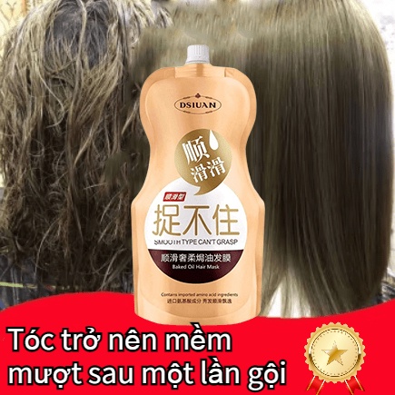 Mặt nạ tóc dầu xả Keratin 500g cải thiện tóc khô xơ suôn mượt dưỡng ẩm chuyên sâu dầu xả tresemme dầu xả dưỡng