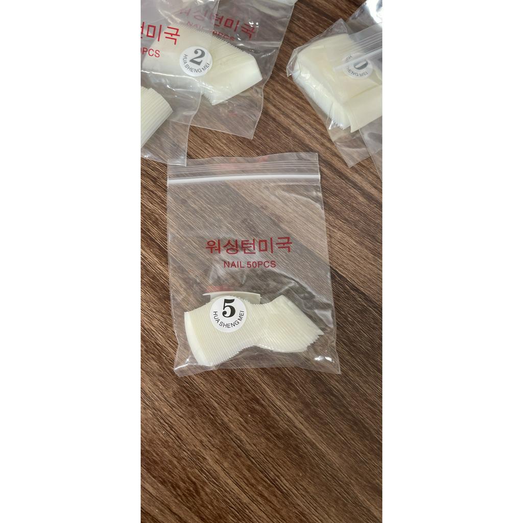 Móng nối hàn đủ số bịch 500 móng đủ size