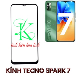 Kính tecno spark 7 ( Kính ép dành cho tecno spark 7 )