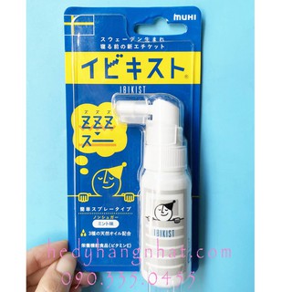 XỊT CHỐNG NGỦ NGÁY THẢO DƯỢC MUHI 25G HÀNG NHẬT NỘI ĐỊA