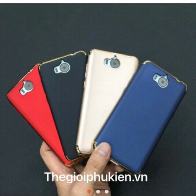 ốp lưng 3 mảnh Plastic cho Huawei Y5 2017 cao cấp