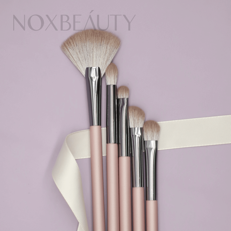 Set 5 Cọ Phấn Mắt NOX High Quality Pink