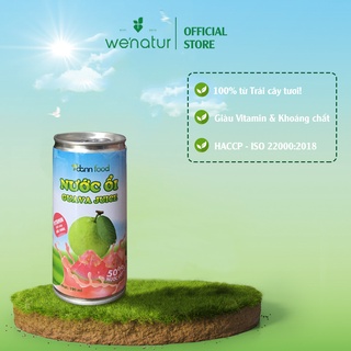 Nước ép trái cây vị ổi nguyên chất dann food 190ml