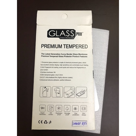 Dán cường lực Sharp R1s