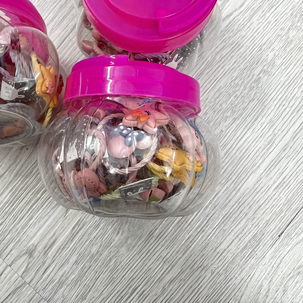 Dây cột tóc nhiều màu sắc xinh xắn cho bé gái