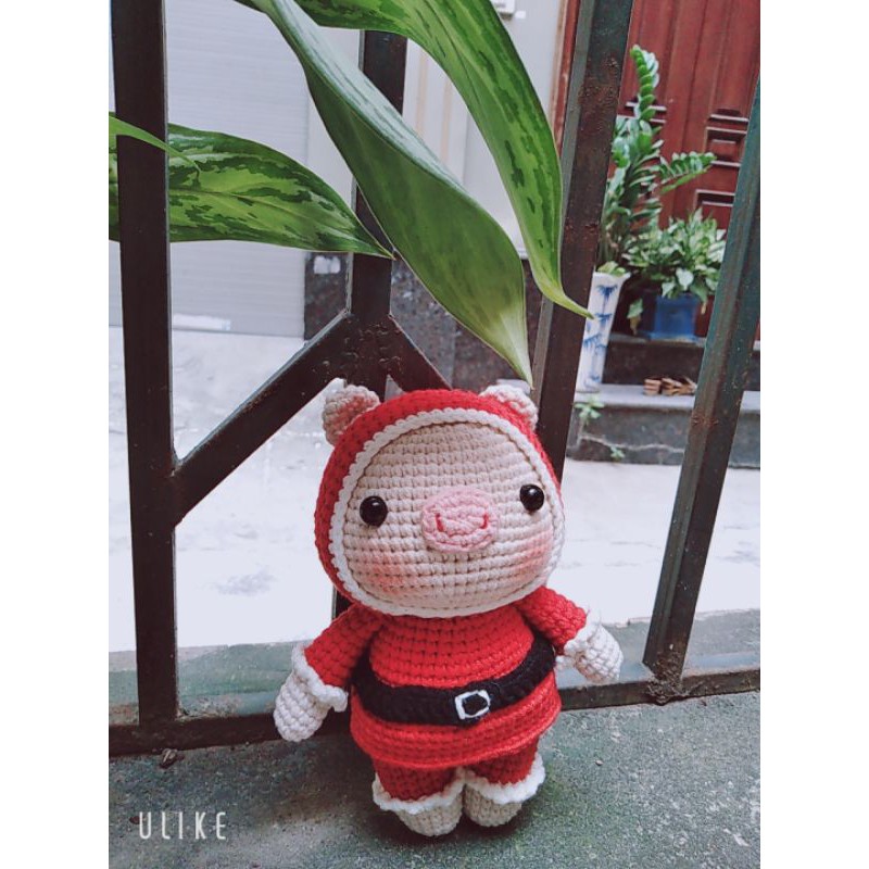 Gấu bông handmade - Heo cosplay