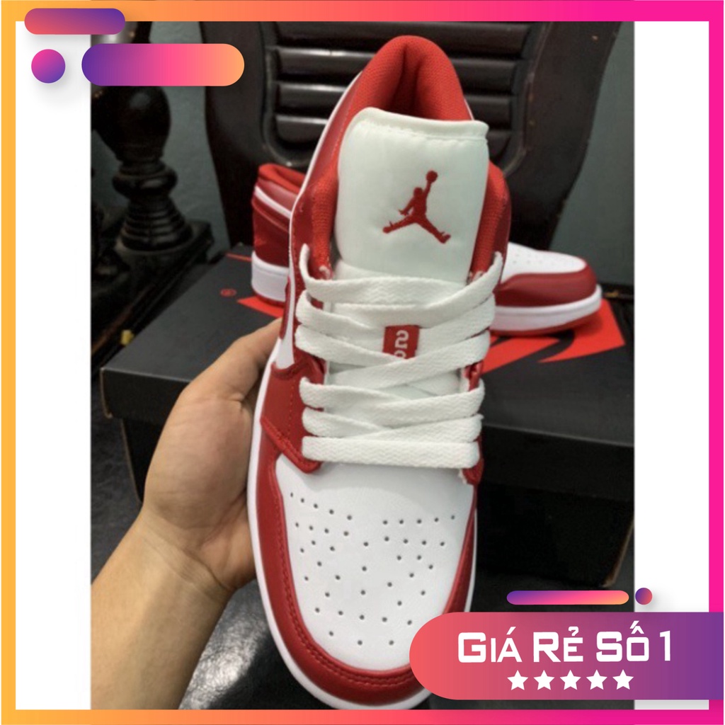 Giày jd thể thao và sneakers Jd đỏ trắng nam nữ giày nam hot trend Rẻ Nhất Shopeee