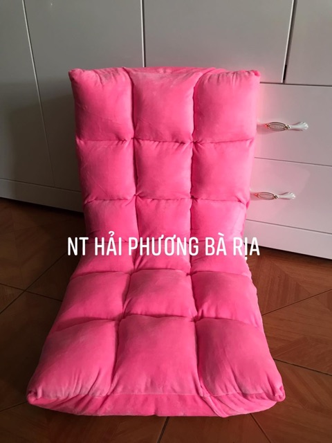 Ghế nệm ngồi đất vải nhung và vải bố ( hình shop tự chụp ) | BigBuy360 - bigbuy360.vn