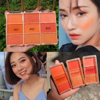 Phấn má hồng kiss beauty blush