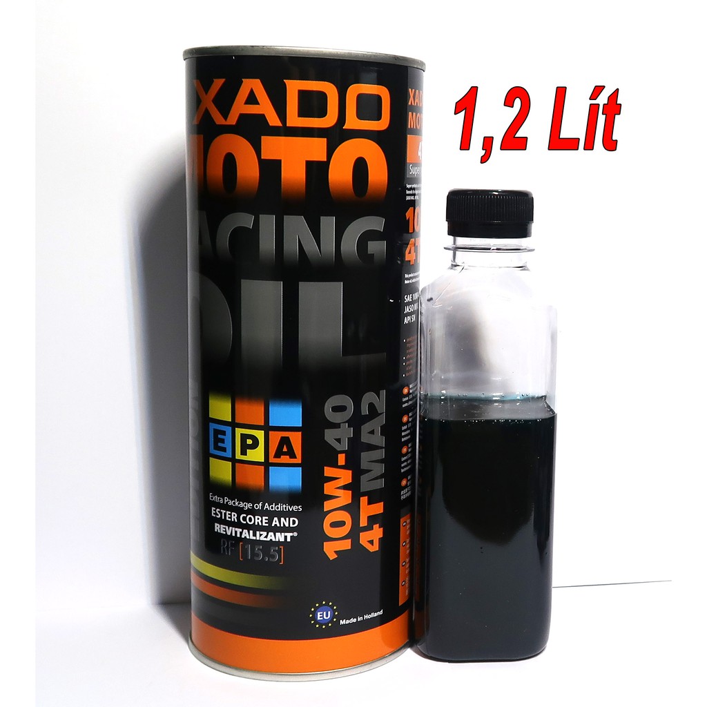 1,2 Lít Nhớt XADO Racing 10W40 Nhập Khẩu Cho Winner, Sonic, ... - CHÍNH HÃNG