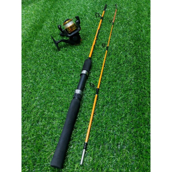 COMBO Cần câu tay Sky Hawk + máy tôm AK200