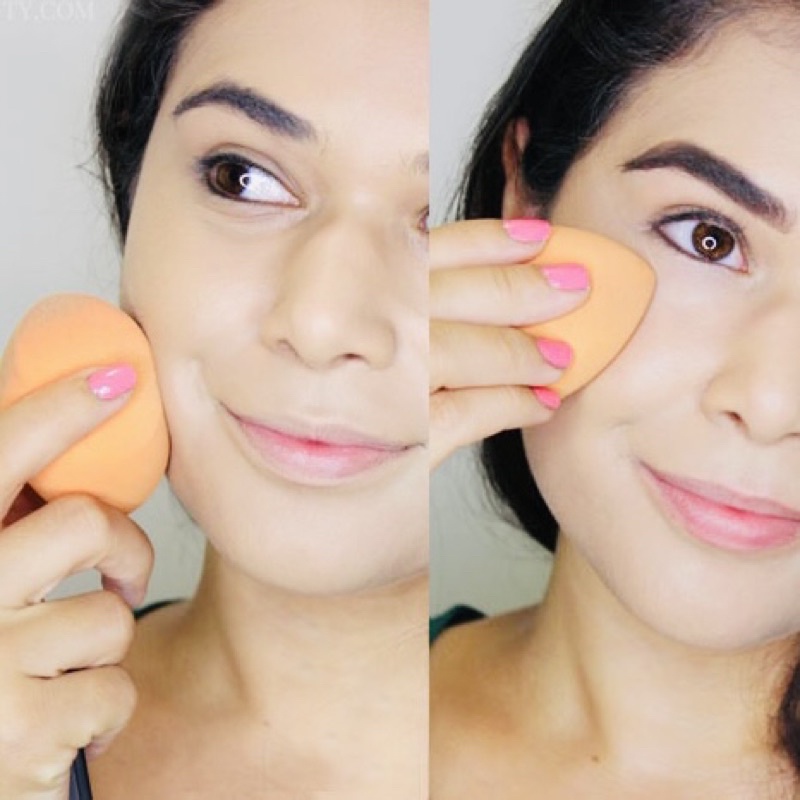 Bông Mút Tán Kem Nền DUPE BEAUTY BLENDER Cao Cấp Mút Tán FOUNDATION Đầu Vát Xéo Bông Phấn Make Up Hình Giọt Nước Mềm Mại