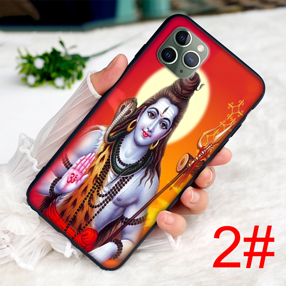 Mềm Ốp Lưng Họa Tiết Thần Shiva Cho Iphone 12 Mini 11 Pro Max 7 8 Se