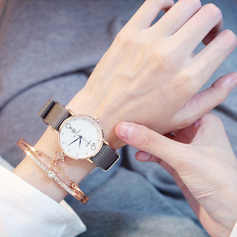 Đồng hồ thời trang nữ Fashion Watch dây dù FSW99