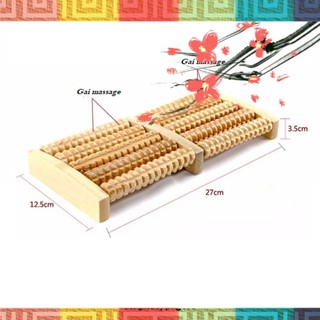 🍴 Dụng cụ massage bàn chân bằng gỗ