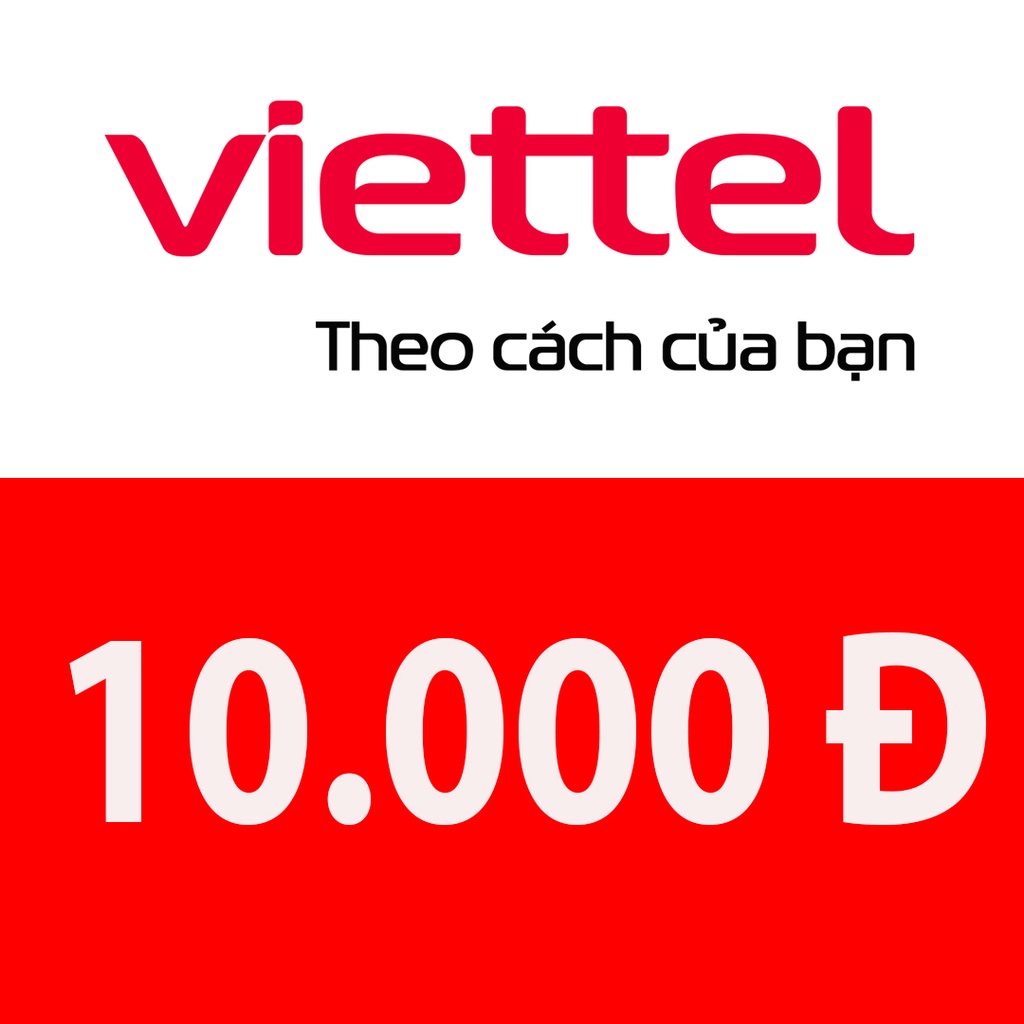 Thẻ 10k Viettel chiết khấu cao