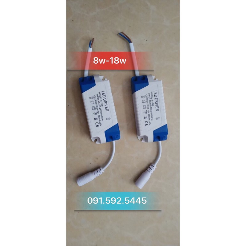 Tăng Phô, Nguồn Đèn Led Âm Trần, Ốp Nổi 3w->18w (Hàng chất lượng). Nguồn Driver | BigBuy360 - bigbuy360.vn