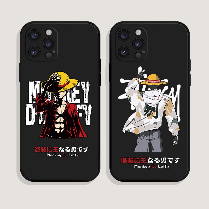Ốp Điện Thoại Chống Sốc In Hình One Piece Cho Iphone 13 Pro 11 Pro Max Xr 6s 7 8 Plus 12 Mini 12 Pro Xs 14 Max