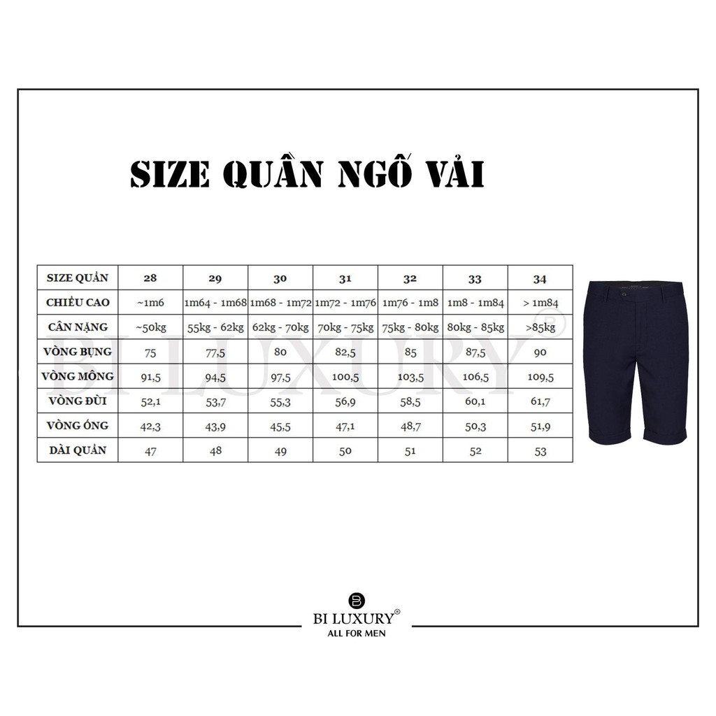 Quần đùi nam Biluxury kaki short ngố khoá cúc tiện dụng phong cách trẻ trung  5QNKB003XDA | BigBuy360 - bigbuy360.vn