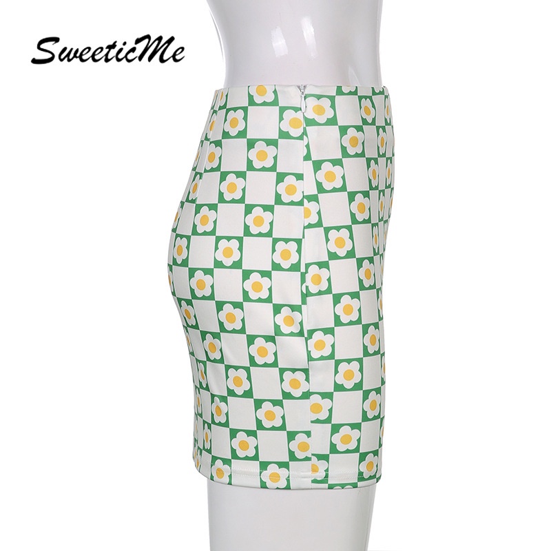 Chân Váy Mỏng Sweeticme In Hoa 2021 | BigBuy360 - bigbuy360.vn