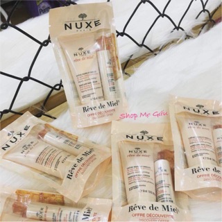 Set Nuxe kem dưỡng tay Nuxe son dưỡng Nuxe - bill pháp