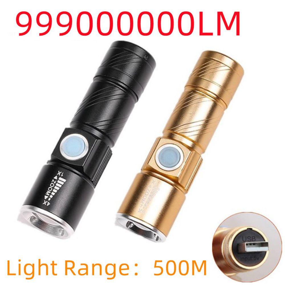 Đèn Pin LED Mini Bằng Hợp Kim Nhôm Siêu Sáng Chống Thấm Nước