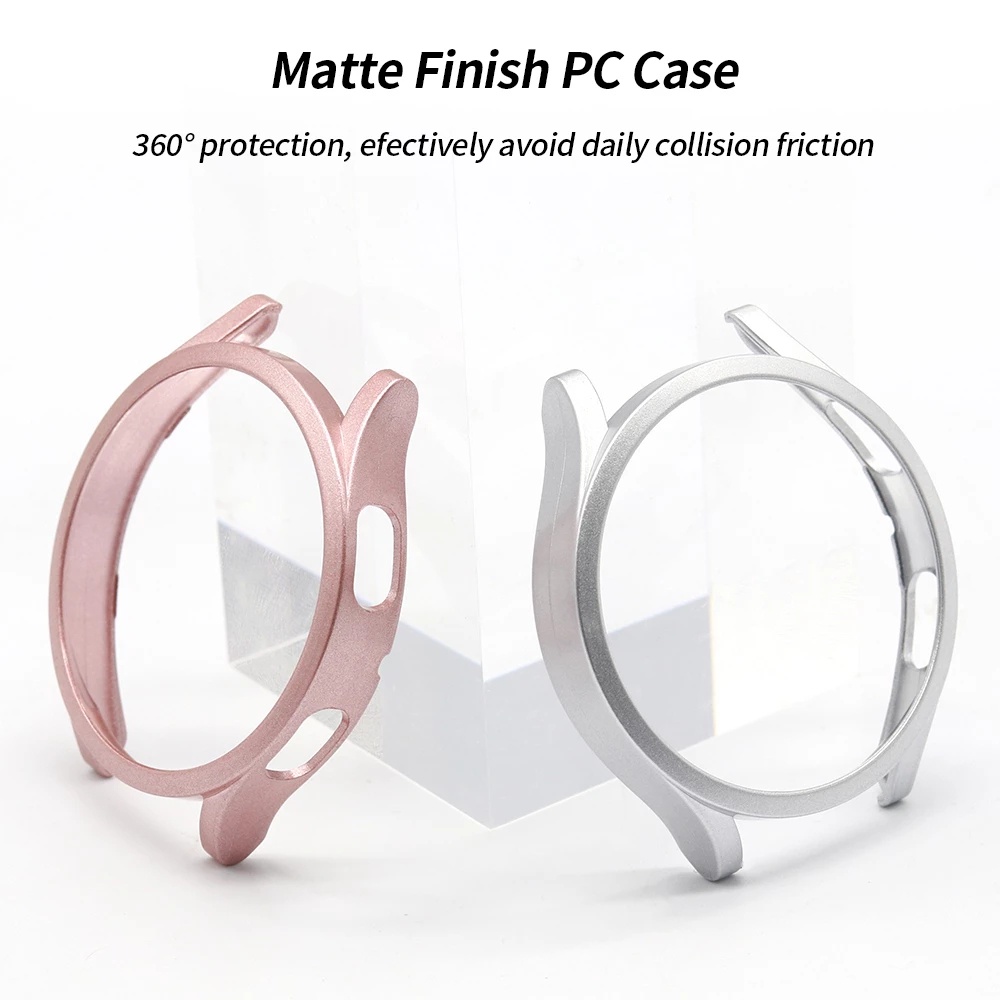 Ốp Bảo Vệ Mặt Đồng Hồ Kèm Miếng Dán Màn Hình Cho Samsung Galaxy Watch 4 40mm 44mm