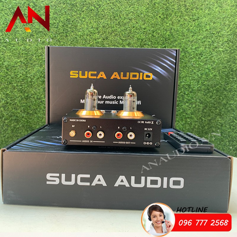 Pre Đèn SUCA-AUDIO TUBE M1 - Đọc USB/ Thẻ Nhớ/ Bluetooth 5.0/ Điều Khiển Từ Xa