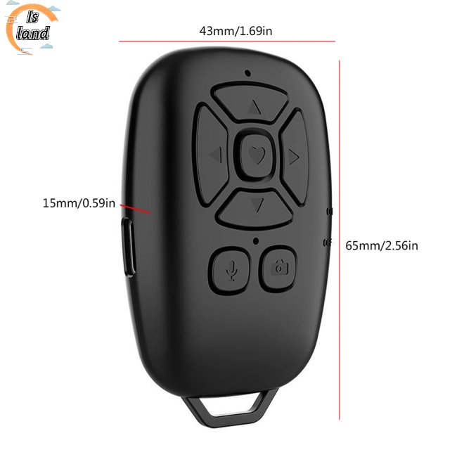 Bộ Điều Khiển Từ Xa Không Dây Bluetooth Cho Điện Thoại/Camera