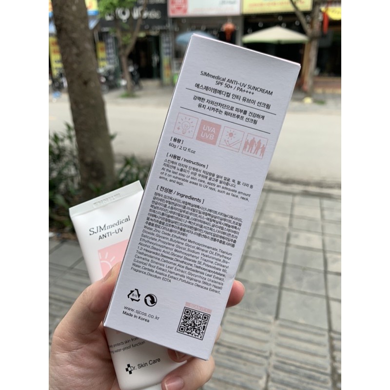  Kem Chống Nắng SJM Medical Anti UV Perfect SunScreen SPF50+/PA++++ 60g - Hàn Quốc | BigBuy360 - bigbuy360.vn