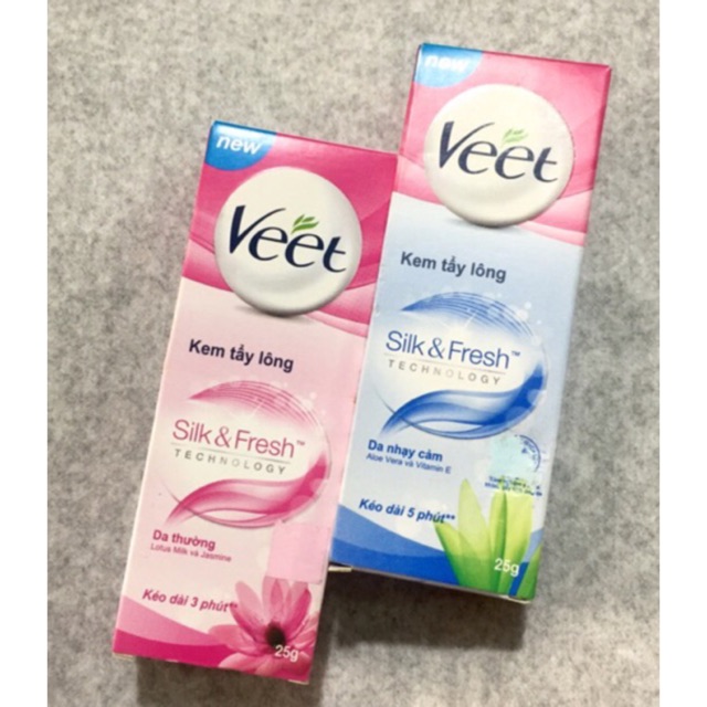 KEM TẨY LÔNG VEET 25G, 50G.