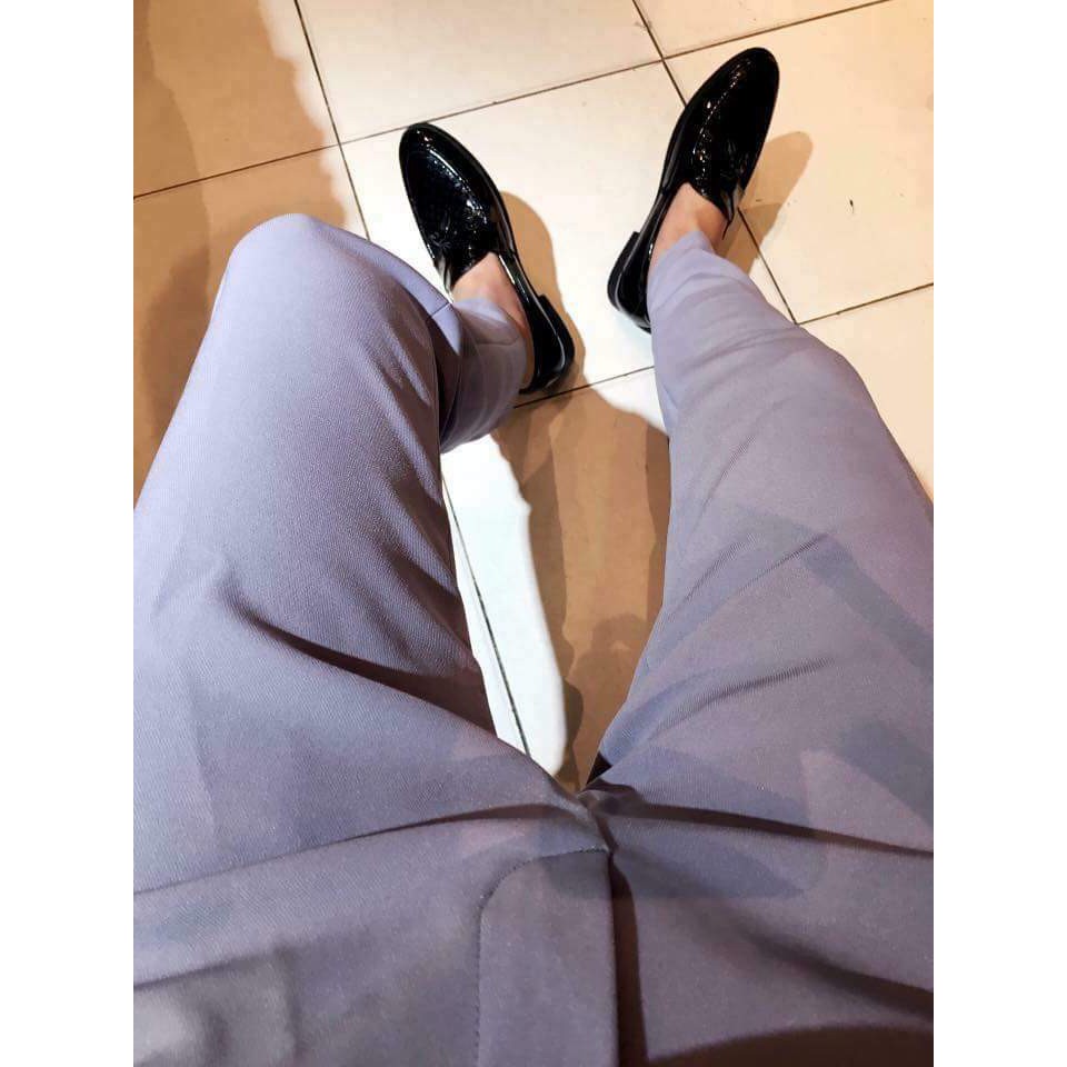 Quần Tây Âu Nam Hàn Quốc Màu Xám Sáng Mẫu Mới Nhất | BigBuy360 - bigbuy360.vn