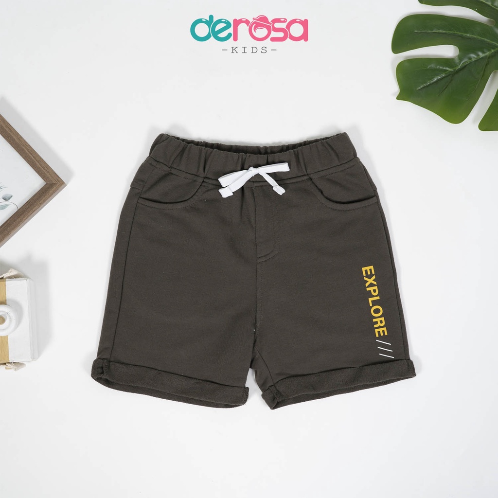 Bộ quần áo bé trai DEROSA KIDS chất liệu cotton cho bé 2-6 tuổi KD035-448-532