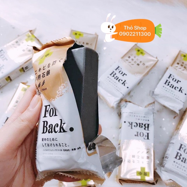 Xà phòng cải thiện mụn lưng Pelican For Back Medicated Nhật Bản