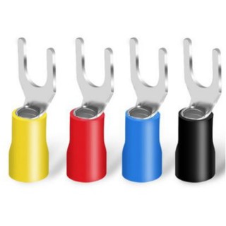 Đầu cos chỉa ( đầu cos Y, đầu cos phủ nhựa, bọc nhựa) SV-1.25 ( Đỏ, Vàng, Xanh, Đen)