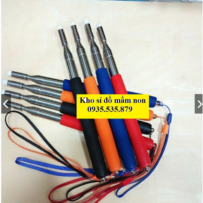Que chỉ bảng có dây đồ dùng giáo cụ dạy trong học tập cho giáo viên có thể thu gọn và kéo dài QCBIN