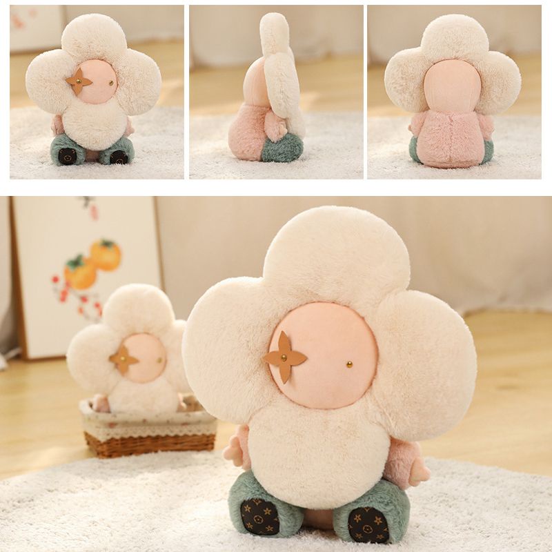 Búp bê nhồi bông hình hoa hướng dương dễ thương làm quà tặng/ trang trí nhà cửa/ đồ chơi cho trẻ em 45cm