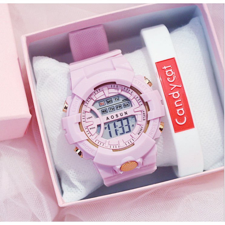 Đồng hồ điện tử nam nữ SPORTS thể thao, mẫu mới tuyệt đẹp, full chức năng, chống nước tốt- MS 01