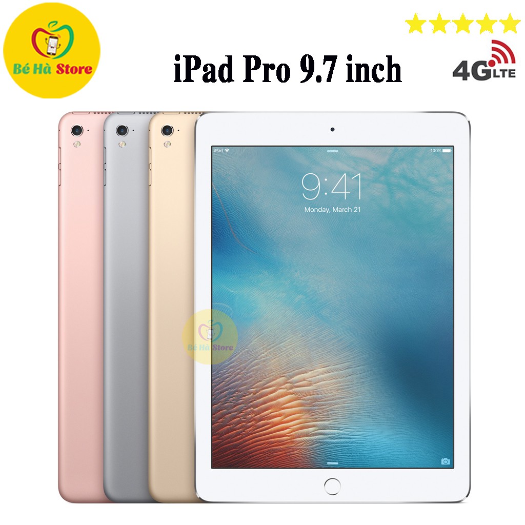Máy Tính Bảng iPad Pro 9.7'' (4G+ Wifi) 32Gb Chính Hãng - Zin Đẹp 99% - Màn Đẹp / Loa To / Ram 2Gb / Chip A9X | BigBuy360 - bigbuy360.vn